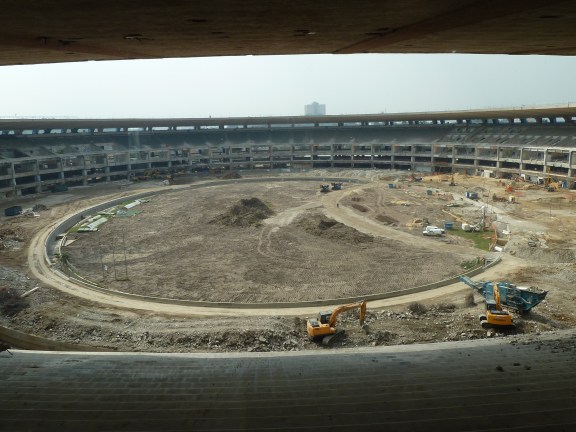 Maracanã em Obras em 2011 para a Copa 2014
