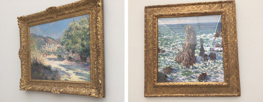 Rote de Monte-Carlo, 1883 Les Pyramides de Port-Coton, effet du Soleil 1886