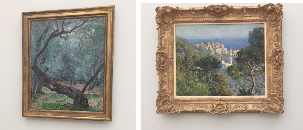 Étude d'Oliviers, 1884 Vue de Bordiguera, 1884